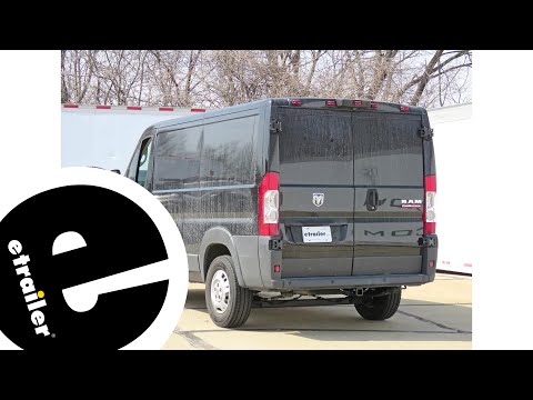 etrailer | How to Install the Curt Trailer Hitch Receiver on a 2018 Ram ProMaster 1500