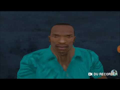 Cj y goku entran a la casa embrujada GTA sanandres loquendo