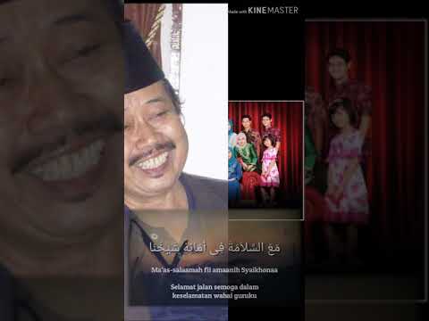 Sholawat tersedih SYAIKHONA (Guru Kami)