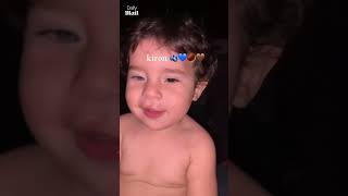 Baby stuns with unique eyes