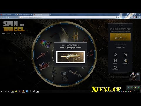 CF XIEXL:Spin The Wheel M4A1-Beast-Noble Gold Winning