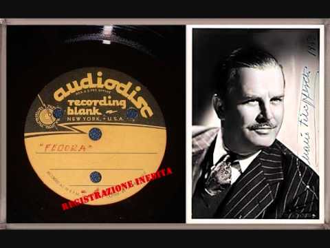 Tenore - MARIO FILIPPESCHI - Fedora "Amor ti vieta" - INEDITO