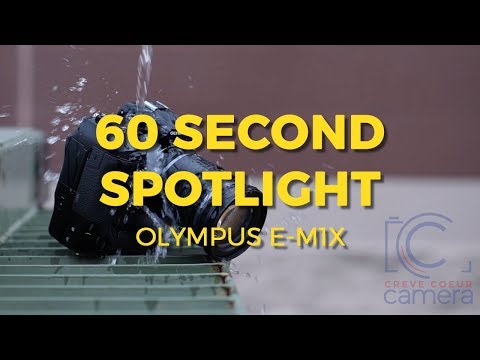 60 Second Spotlight: NEW Olympus E-M1X Camera