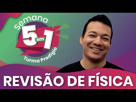 Semana 5 em 1 | Revisão de Física | Prof. Bruno Rinaldi