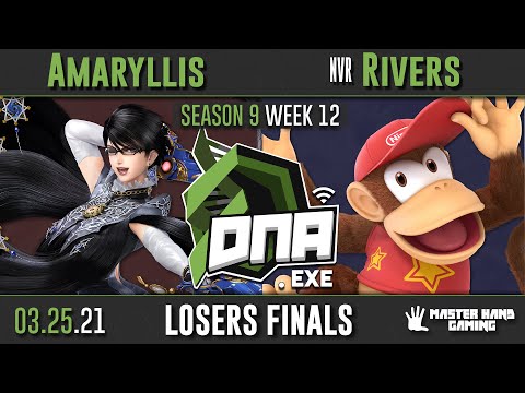 DNA.EXE S9:W12 - Amaryllis (Bayonetta, Byleth) Vs. NVR | Rivers (Diddy Kong) - Losers Finals