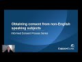 Thumbnail for video with the title: Non-English Speaking Participants