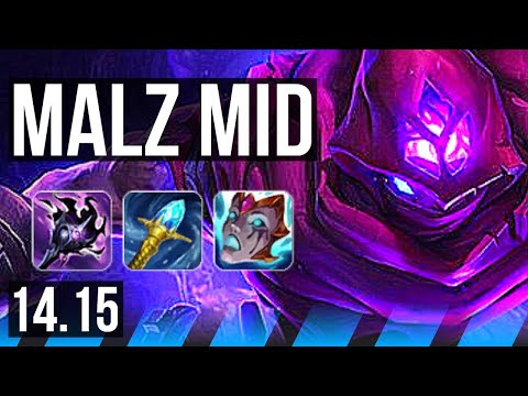 MALZAHAR vs KASSADIN (MID) | 67% winrate, 9/3/16, Dominating | EUNE Diamond | 14.15