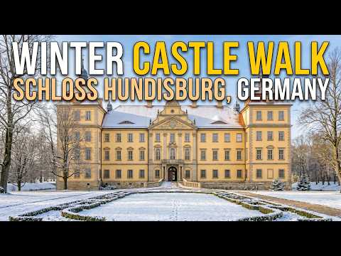 A Serene Winter Walk Through Historic Schloss Hundisburg
