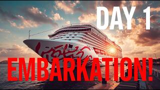 Embarkation Day on Scarlet Lady! | Virgin Voyages Cruise Day 1