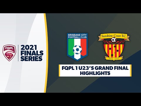 FQPL 1 U23's Grand Final: Brisbane City vs. Sunshine Coast FC Highlights