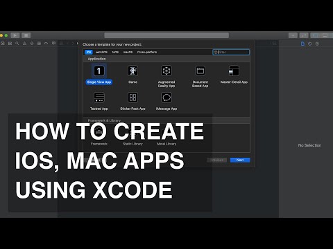 Mastering Xcode Series with Xcode Help - Create iOS, macOS, Watch  app and others