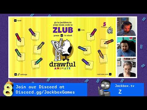 The Jackbox Party Club Plays Party Pack 8 - 10.7.21