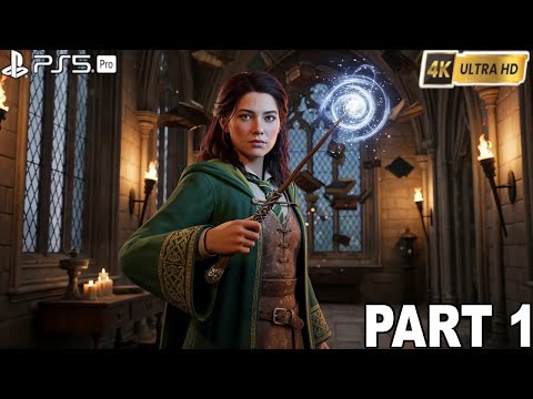 Hogwarts Legacy PS5 Pro Walkthrough Part 1 - Full Game 4K 60FPS No Commentary