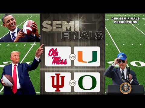 US Presidents Predict the College Football Playoff Semifinals