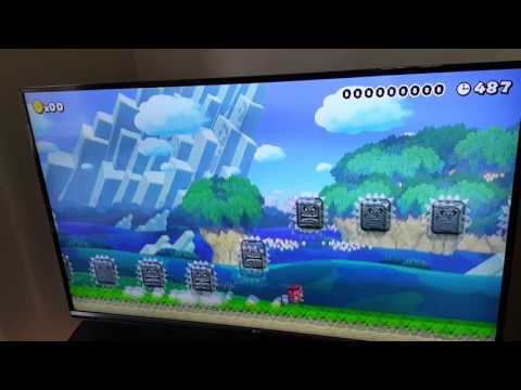 mario maker thwomp run level