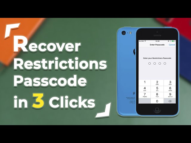 Reset Restrictions Passcode in 1 Min! [2022 Latest Solution]