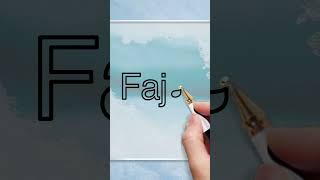 Download lagu Fajar-arabic name English Alphabet. #shorts #viral #موسم #art #shortvideo mp3