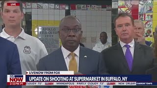 'Pure evil': Buffalo supermarket mass shooting leaves at least 10 dead, officials say