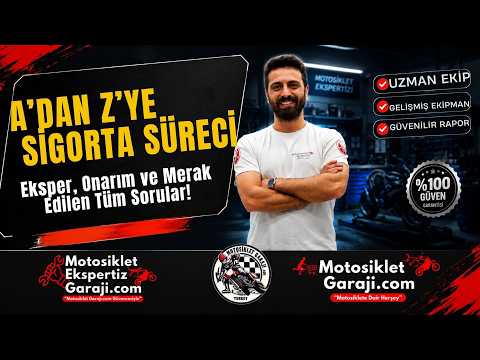 Motosiklet Kazası Sonrası Sigorta Süreci | Eksper, Onarım ve Merak Edilen Tüm Sorular!