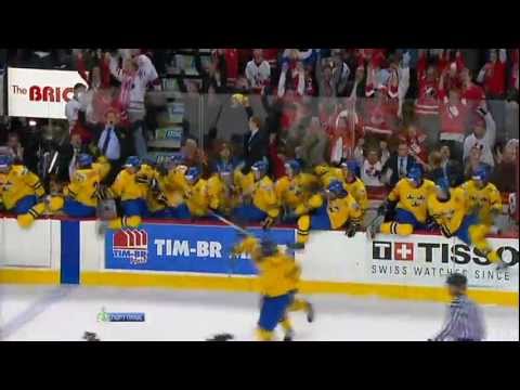 Winning Goal ZIBANEJAD Mika (Sweden - Russia) U20 Hockey World Championship 2012