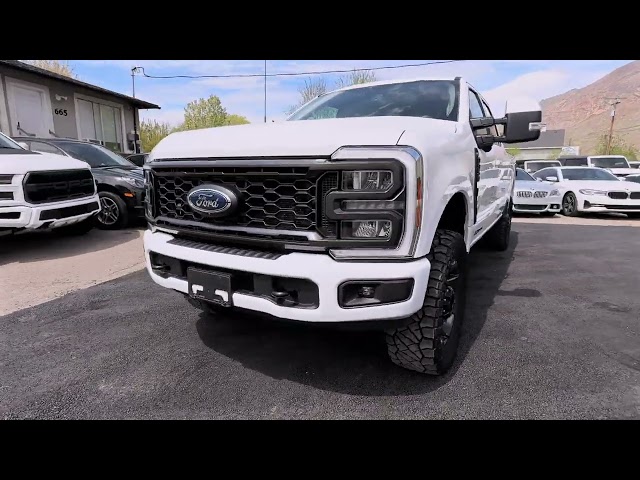 2023 FORD F350 SUPER DUTY CREW CAB PICKUP V8, TURBO DIESEL, 6.7 LITER LARIAT PICKUP 4D 6 3/4 FT