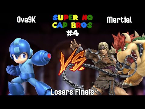 Super No Cap Bros 4 - Losers Finals - Ova9K vs Martial