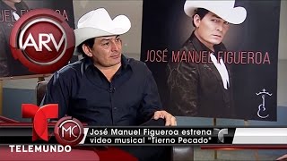 José Manuel Figueroa estrena video "Tierno pecado" | Al Rojo Vivo | Telemundo