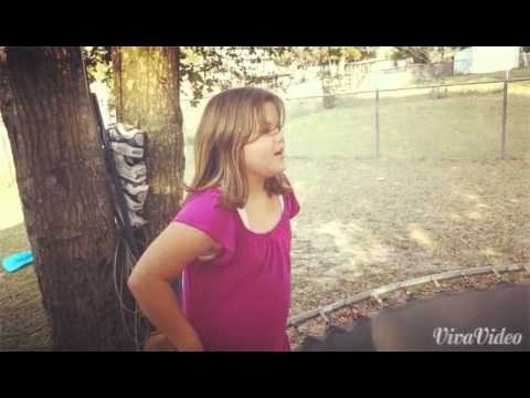 Meet Annabel ~ And her favorite trampoline trick!