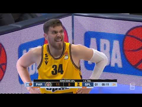 ABA Liga 2020/21, Round 26 match: Partizan NIS - Split (26.4.2021)