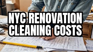 The Shocking Truth About NYC Renovation Cleaning Costs EXPOSED