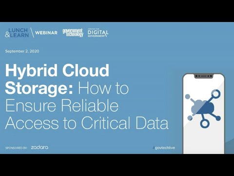 [webinar] Hybrid Cloud Storage: How to Ensure Reliable Access to Critical Data. logo