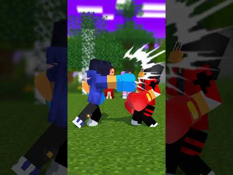 Aaron and Ein Fist Fight #minecraft #aphmaucrew #aphmau