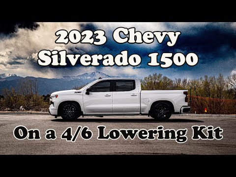 2023 Chevrolet Silverado on 4/6 MaxTrac Drop