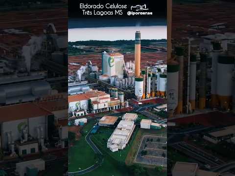 TRÊS LAGOAS MS, PROJETO VISÃO AÉREA - ELDORADO CELULOSE PARTE 02/03.