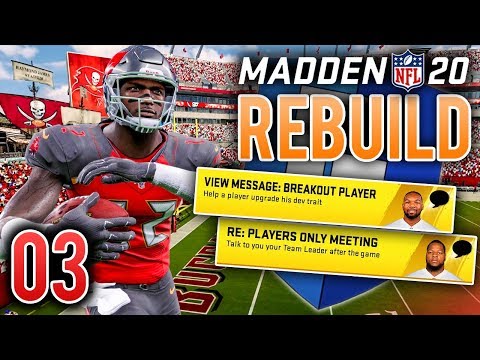 Madden 20 Franchise Rebuild Ep.3 - Our First Breakout Player?