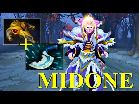 SMG.MIDONE INVOKER [11/2/12] WITH HAND OF MIDAS AND BLINK DAGGER | DOTA 2 7.32 GAMEPLAY