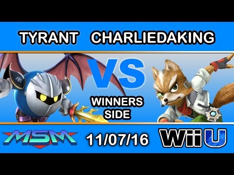 MSM 73 - NME | Tyrant (Meta Knight) Vs. LH | Charliedaking (Fox) Winners Side - Smash Wii U