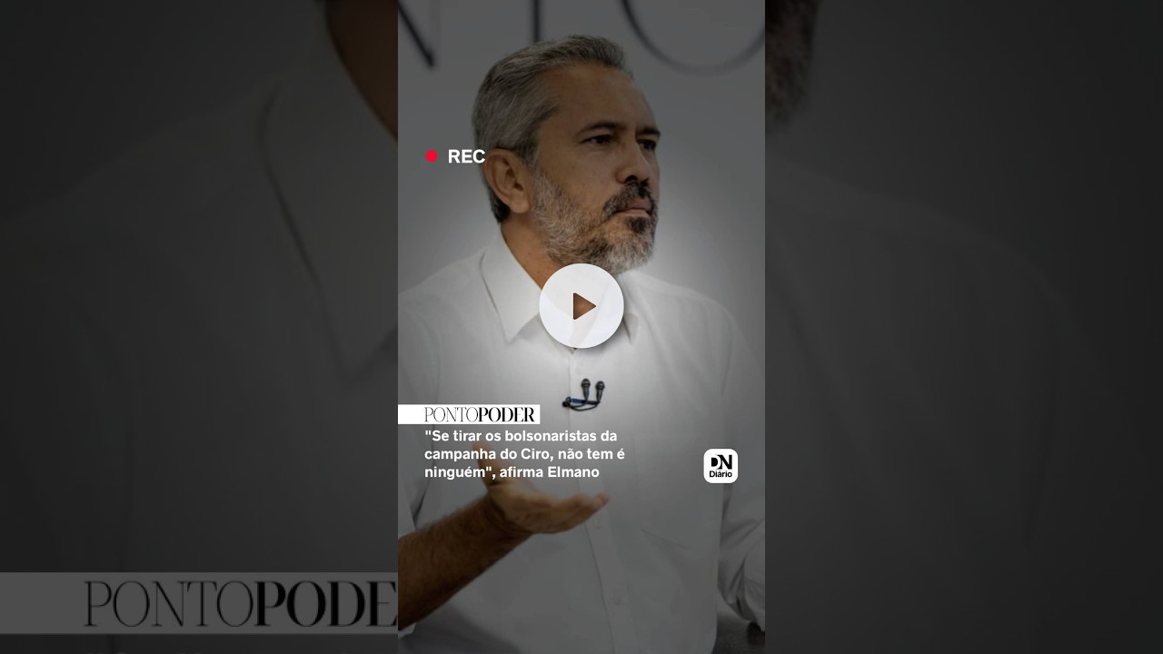Imagem da notícia 'Se tirar os bolsonaristas da campanha do Ciro, não tem é ninguém', diz Elmano