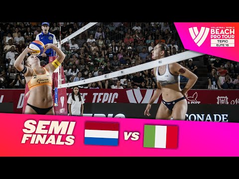 Stam/Schoon vs. Gottardi/Menegatti - Semi Final Highlights Tepic 2024 #BeachProTour