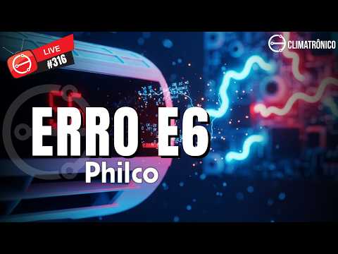 Vídeo: Erro E6 Philco Inverter: Diagnóstico e Reparo em 10 passos