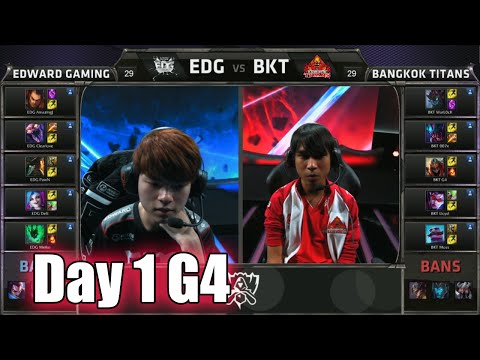 Edward Gaming vs Bangkok Titans | Day 1 Game 4 Group C S5 World Championship 2015 | EDG vs BKT D1G4