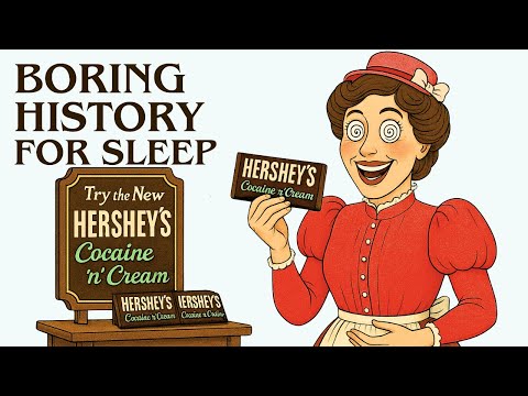 When Hershey's Chocolate Bars Contained C0caine | Boring History For Sleep