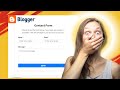 HOW TO CREATE CONTACT US PAGE IN BLOGGER ADD A CONTACT US FORM ON BLOGGER 100 WORKING METHOD