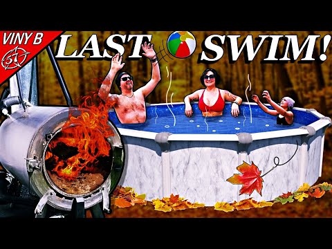 Kann meine selbstgebaute Poolheizung den Pool auch im Herbst noch heizen? – Ein Erfahrungsbericht...