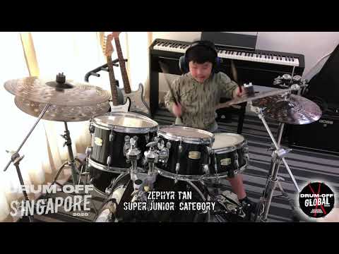 Drum-Off SINGAPORE 2020 - ZEPHYR TAN - Super Junior category