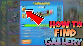 How to find gallery in new 20.0 update | Pixel gun 3D