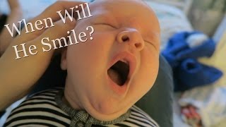 When will he smile? - Vlog | Katy Gibson
