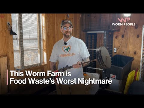 Worm Farm Tour - Vermiluv - Schenectady, New York