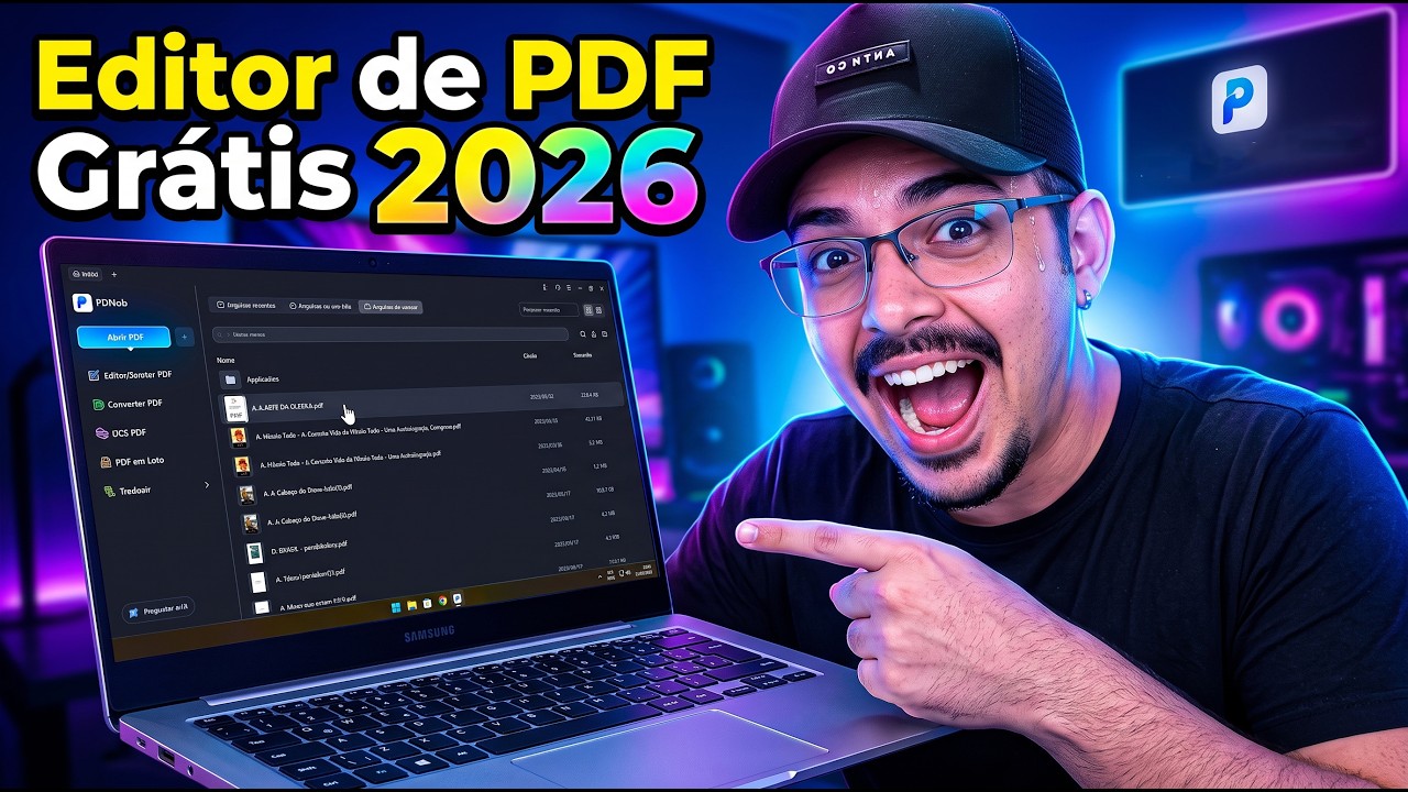 O Melhor Editor de PDF Grátis para Windows e Mac | 2026