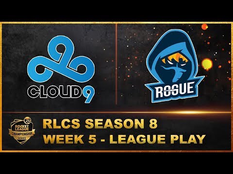 Cloud9 vs Rogue | Season 8 RLCS | League play Week 5